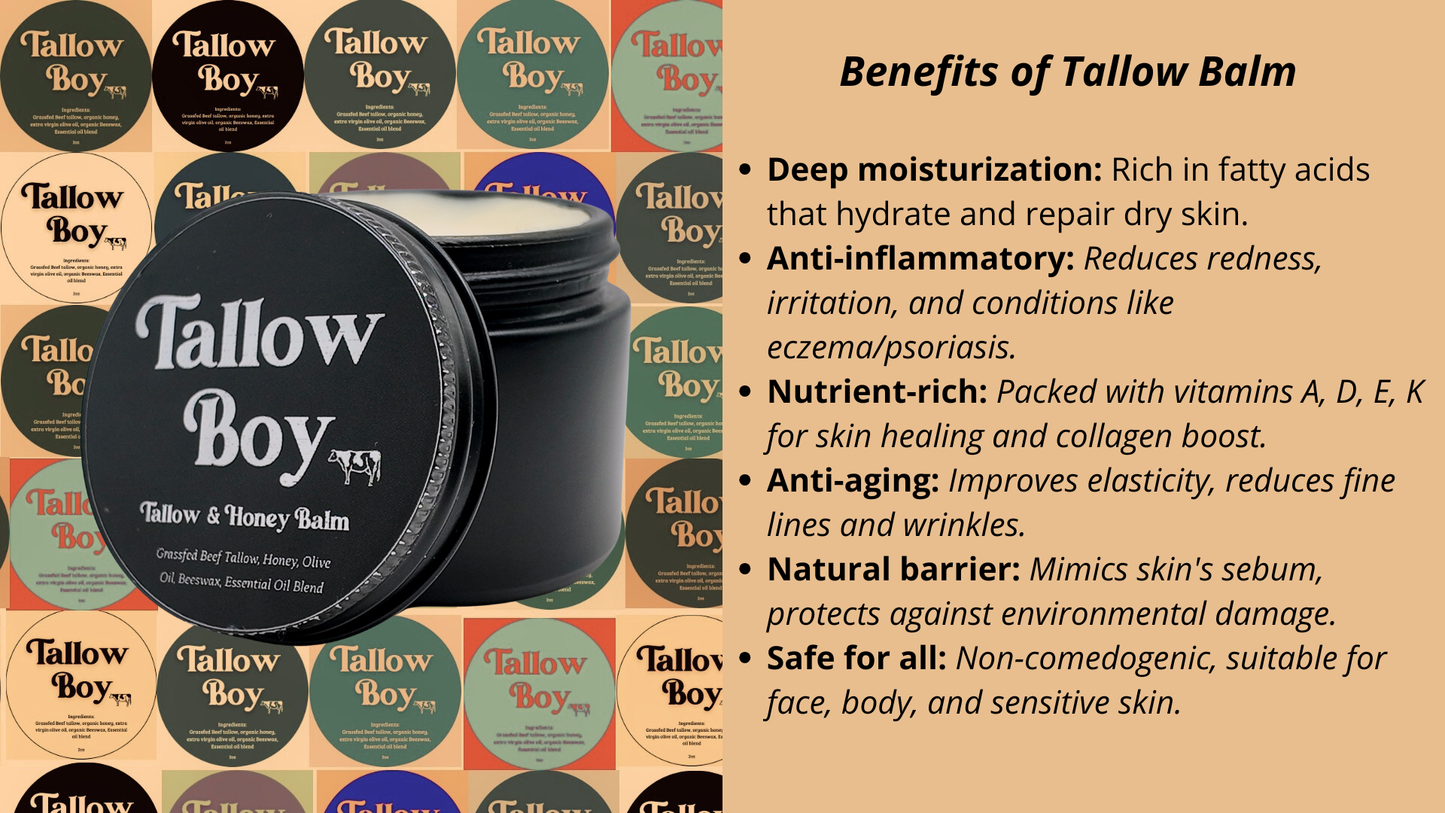 Tallow & Honey Balm